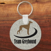 Team Greyhound Logo Schlüsselanhänger (Vorderseite)