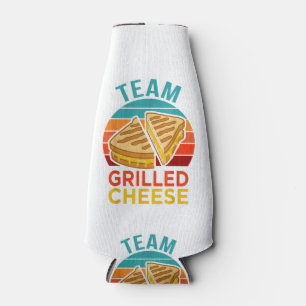 Team Grilled Cheese Funny Sandwich Lover Graphic Flaschenkühler