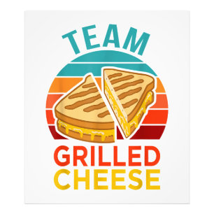 Team Grilled Cheese Funny Sandwich Lover Graphic Fotodruck