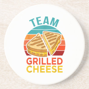 Team Grilled Cheese Funny Sandwich Lover Graphic Getränkeuntersetzer