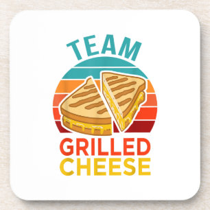 Team Grilled Cheese Funny Sandwich Lover Graphic Getränkeuntersetzer
