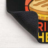 Team Grilled Cheese Funny Sandwich Lover Graphic Mousepad (Ecke)