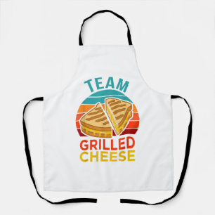 Team Grilled Cheese Funny Sandwich Lover Graphic Schürze