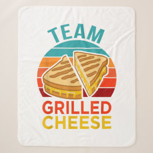 Team Grilled Cheese Funny Sandwich Lover Graphic Sherpadecke