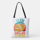 Team Grilled Cheese Funny Sandwich Lover Graphic Tasche (Rückseite)