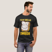 Team Grilled Cheese Shirt Cute Liebe Grilled Chedd (Vorne ganz)