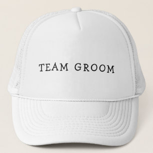 TEAM GROOM BACHELOR TUCKER HAT TRUCKERKAPPE