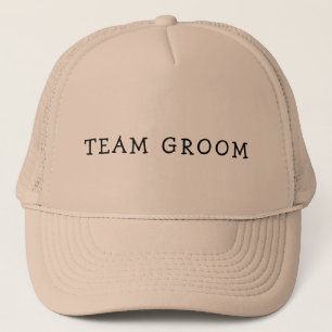 TEAM GROOM BACHELOR TUCKER HAT TRUCKERKAPPE