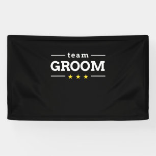 Team Groom Banner