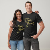 Team Groom Bow Krawatte Bachelor Party Hochzeit T  T-Shirt (Unisex)