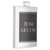 Team Groom Classic Flask Flachmann (Rechts)