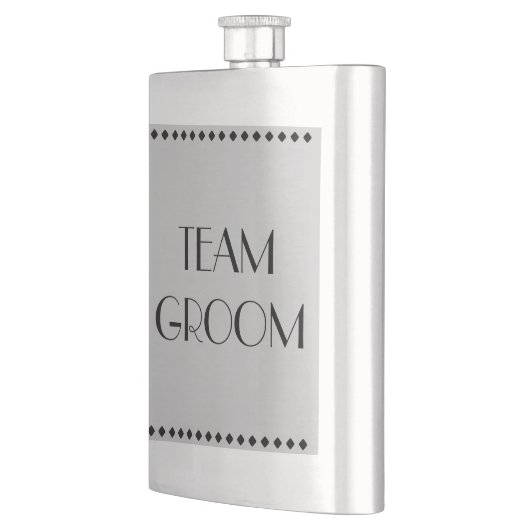Team Groom Classic Flask Flachmann (Links)