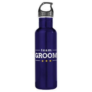 Team Groom Edelstahlflasche