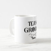Team Groom - Funny Trauzeugen Tasse (Vorderseite Links)