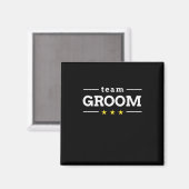 Team Groom Magnet (Vorderseite/Rückseite)