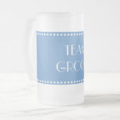 Team Groom Mattierte Tasse (Vorderseite Links)