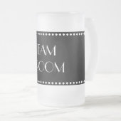 Team Groom Mattierte Tasse (VorderseiteRechts)