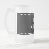 Team Groom Mattierte Tasse (Links)
