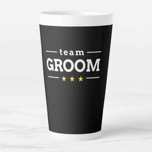 Team Groom Milchtasse (Vorderseite)