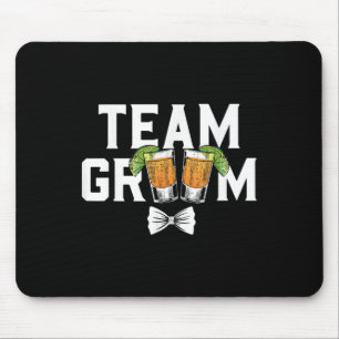Team Groom Party Bachelor Shots Braut Hochzeit Mousepad