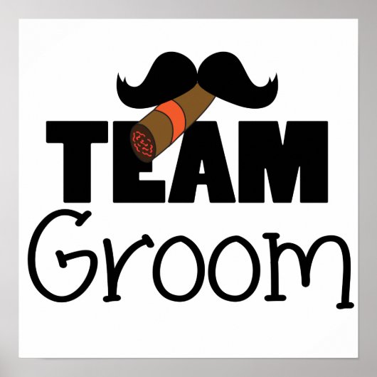 Team Groom Poster (Vorne)