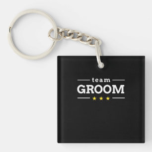 Team Groom Schlüsselanhänger