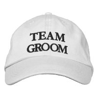 Team Groom Schwarz-Weiß-Hochzeit