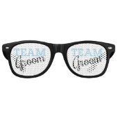Team Groom Script Sonnenbrille (Vorderseite)