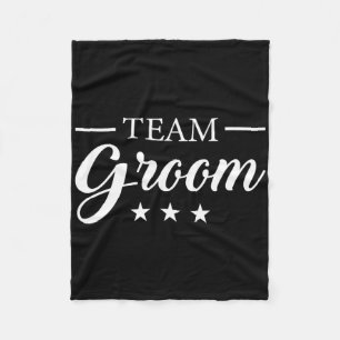 Team Groom Stag Party Team Groom Fleecedecke