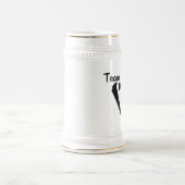 Team Groom Stein Bierglas (Mittel)