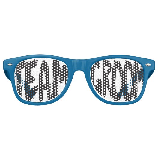 Team Groom Swag Party Shades Sonnenbrille (Vorderseite)