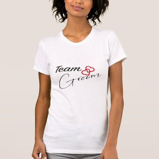 Team Groom T - Shirt (Vorderseite)