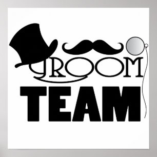 Team Groom - Tophut, Monokel Poster