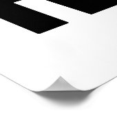 Team Groom - Tophut, Monokel Poster (Ecke)