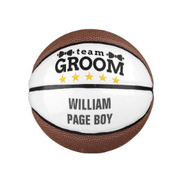Team Groom | TRAUZEUGE | Bachelor | SCHWARZ-WEISS Mini Basketball