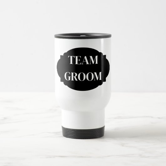 Team Groom Travel Mug Reisebecher (Mittel)