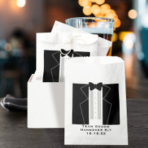 Team Groom Tuxedo Hangover Kit Gastgeschenk Hochze