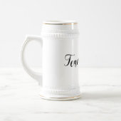 Team Groom-Wedding, Bachelor-Party-Krawatte Bierglas (Links)