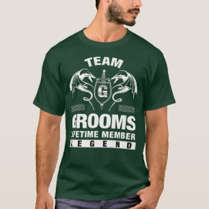 Team GROOMS Lifetime Member Geschenke T-Shirt
