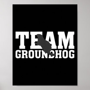 Team Groundhog Lustiger Groundhog Day Tank Top Poster