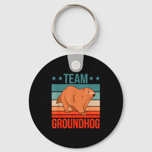 Team Groundhog Zitat Groundhog Groundhog  Schlüsselanhänger