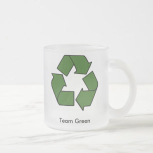 Team-grüne Tasse