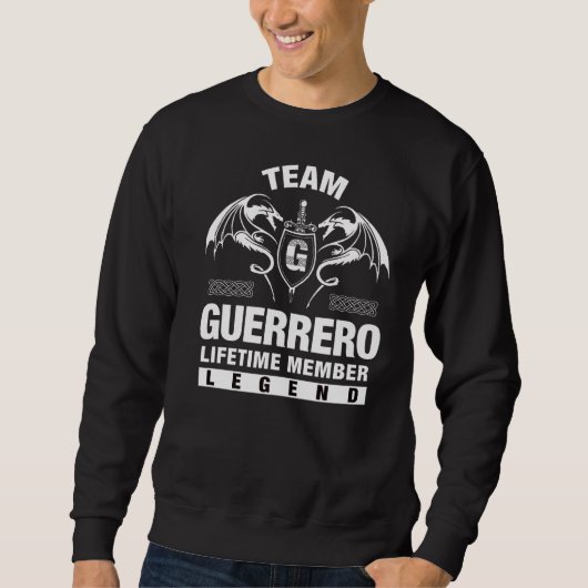 Team Guerrero Lifetime Mitglied Sweatshirt (Vorderseite)