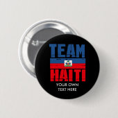 TEAM HAITI BUTTON (Vorne & Hinten)