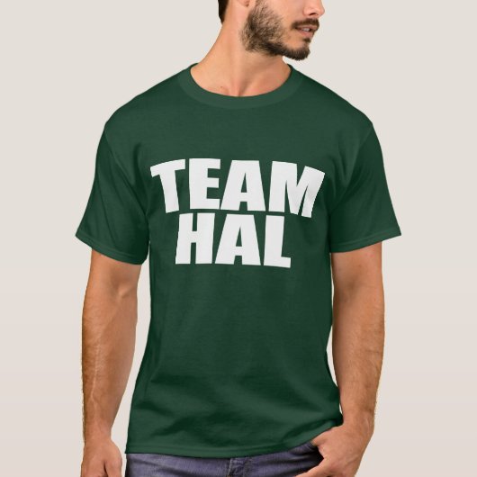 Team Hal (Grün) T-Shirt (Vorderseite)