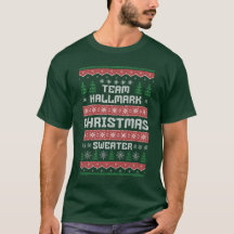 Team Hallmark Ugly Christmas Sweater