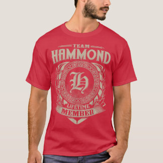 Team HAMMOND Lifetime Mitglied Vintag HAMMOND Fami T-Shirt