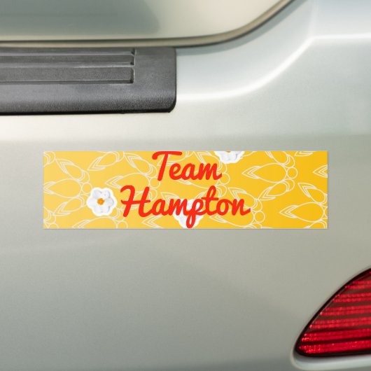 Team Hampton Autoaufkleber (Auf Auto)