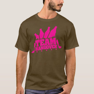 Team Hangover betrunkene Braut Braut JGA Hochzeit T-Shirt