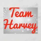 Team Harvey Postkarte (Vorderseite)